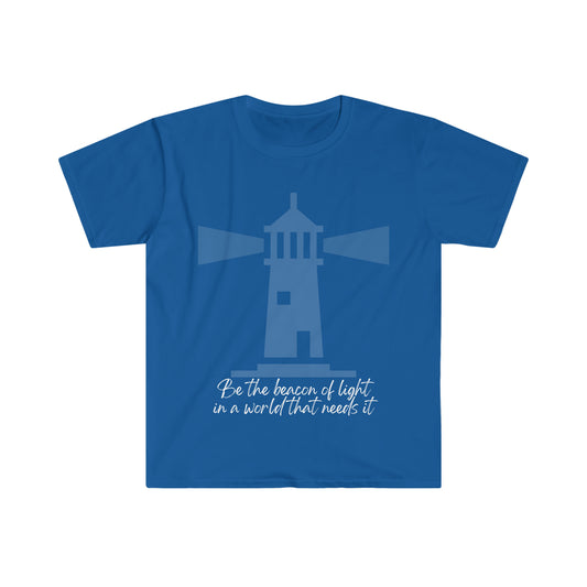 Beacon of Light Lighthouse Unisex Softstyle T-Shirt