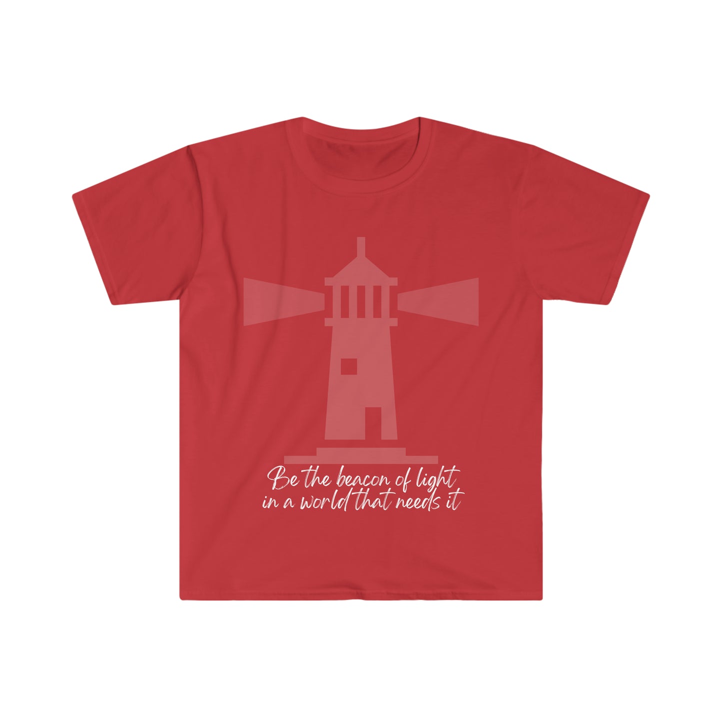 Beacon of Light Lighthouse Unisex Softstyle T-Shirt