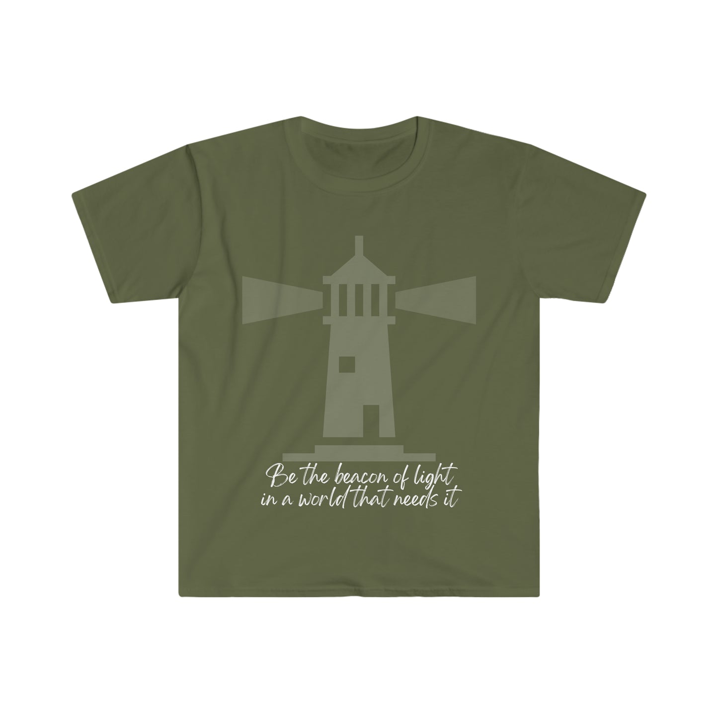 Beacon of Light Lighthouse Unisex Softstyle T-Shirt