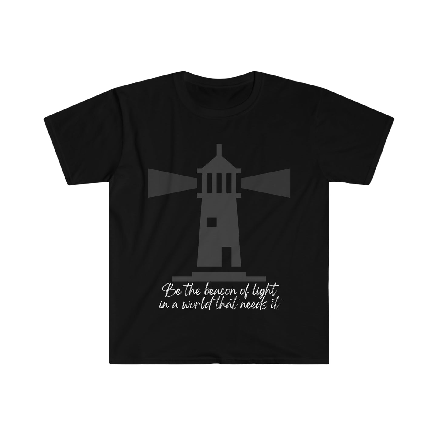 Beacon of Light Lighthouse Unisex Softstyle T-Shirt