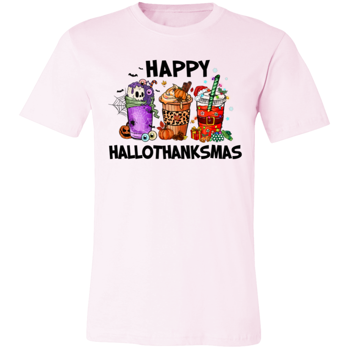 Happy Hallothanksmas Unisex Jersey Short-Sleeve T-Shirt