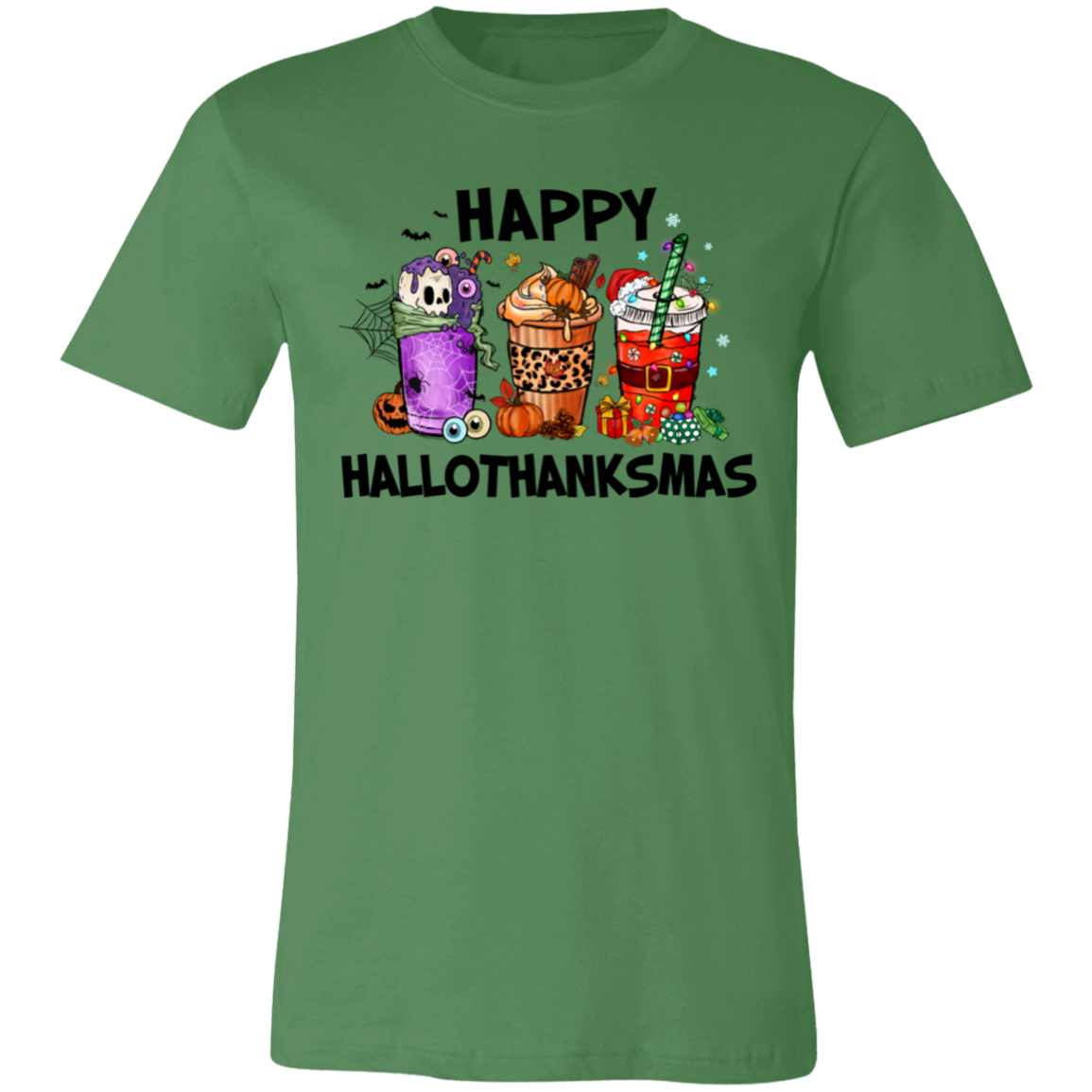 Happy Hallothanksmas Unisex Jersey Short-Sleeve T-Shirt