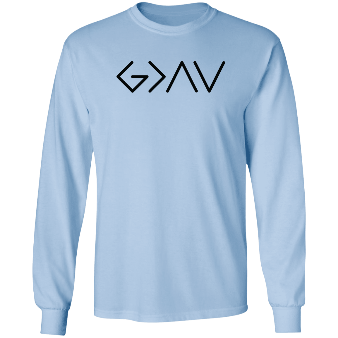 God Is Greater Than Long Sleeve Ultra Cotton T-Shirt