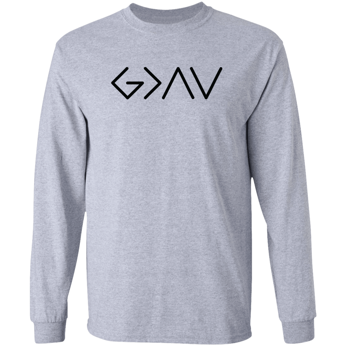 God Is Greater Than Long Sleeve Ultra Cotton T-Shirt