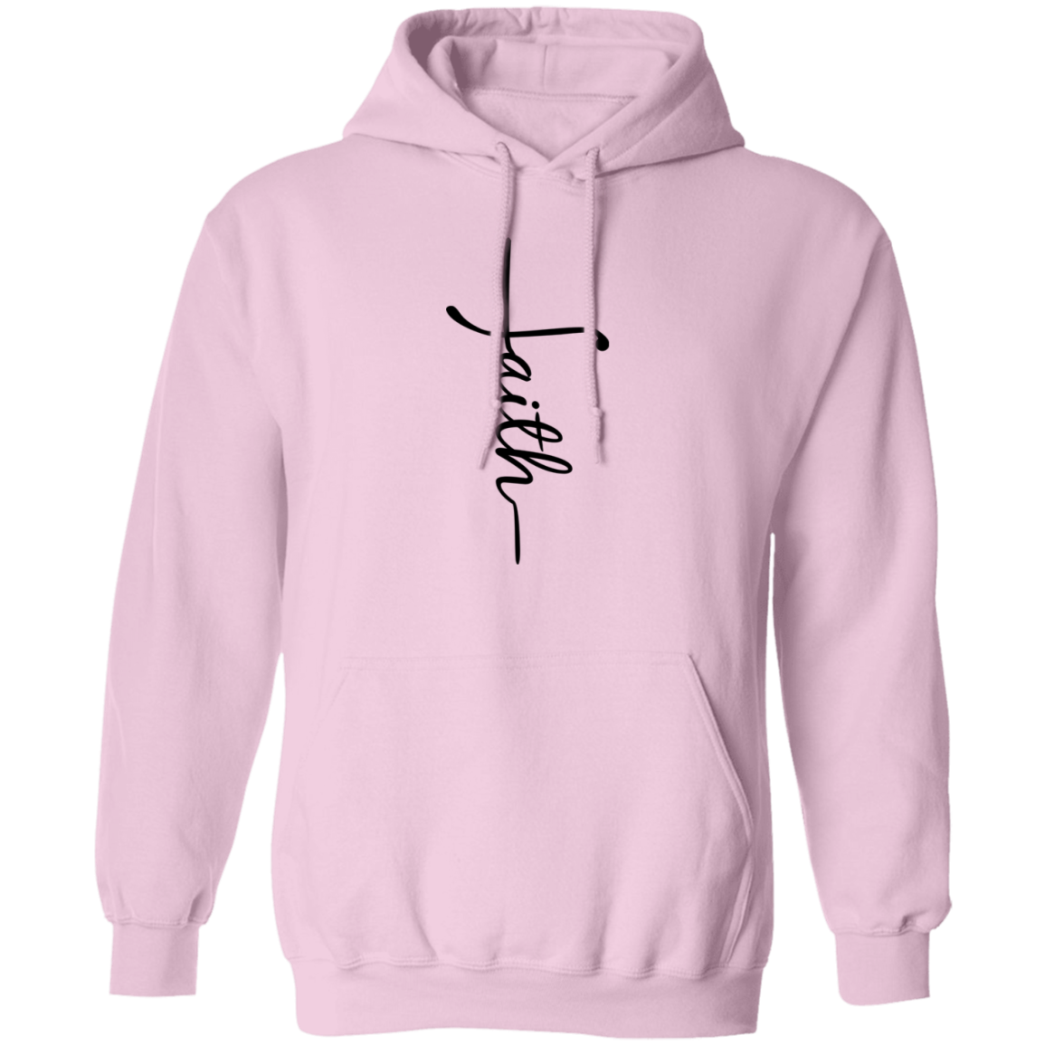 Faith (black graphic) Pullover Hoodie