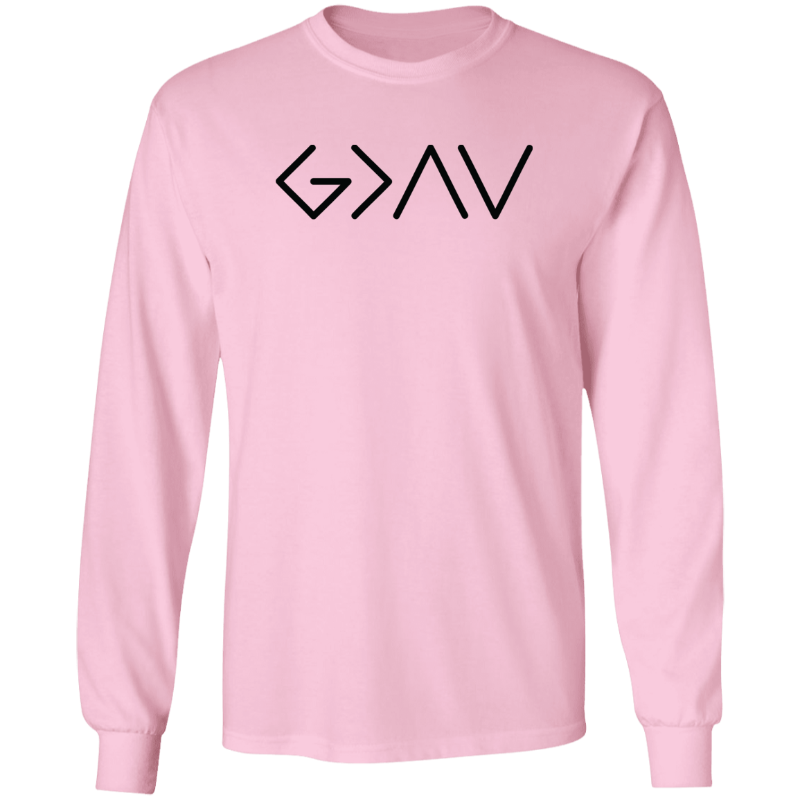 God Is Greater Than Long Sleeve Ultra Cotton T-Shirt