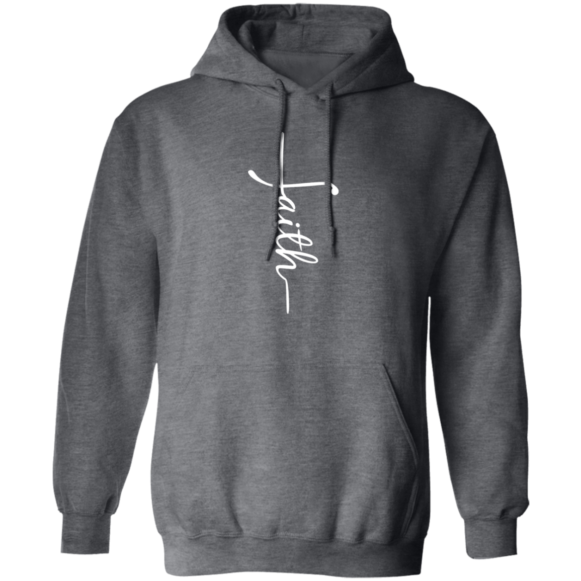 Faith (white graphic) Pullover Hoodie