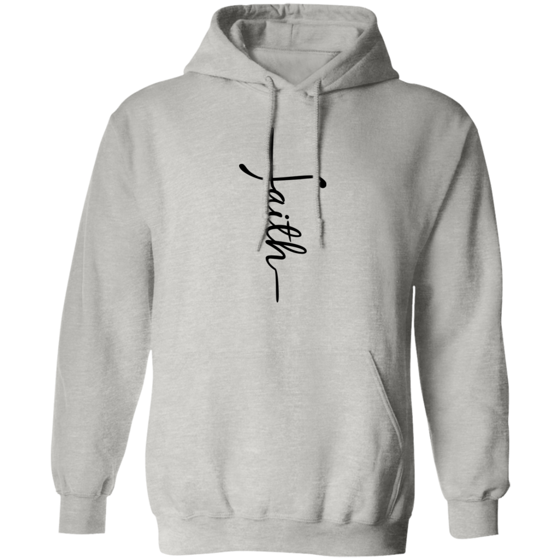 Faith (black graphic) Pullover Hoodie