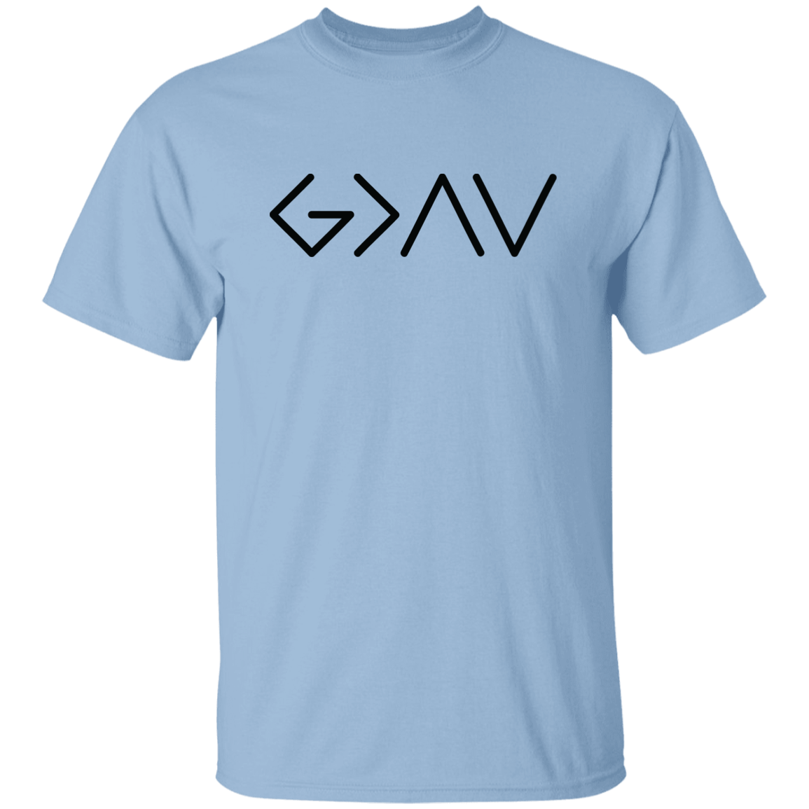 God Is Greater Than 5.3 oz. T-Shirt