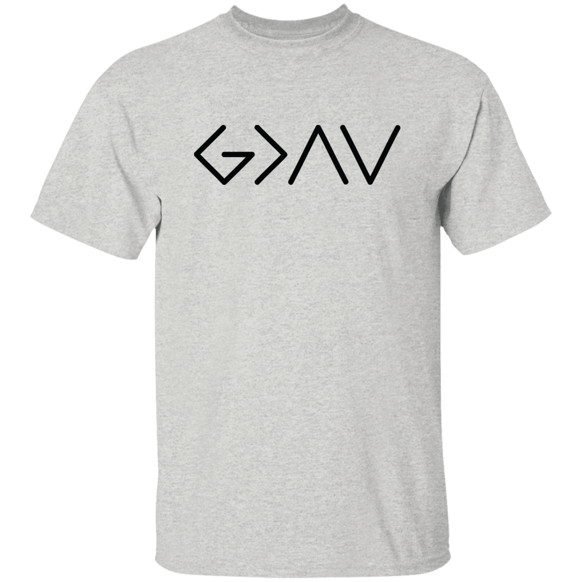 God Is Greater Than 5.3 oz. T-Shirt