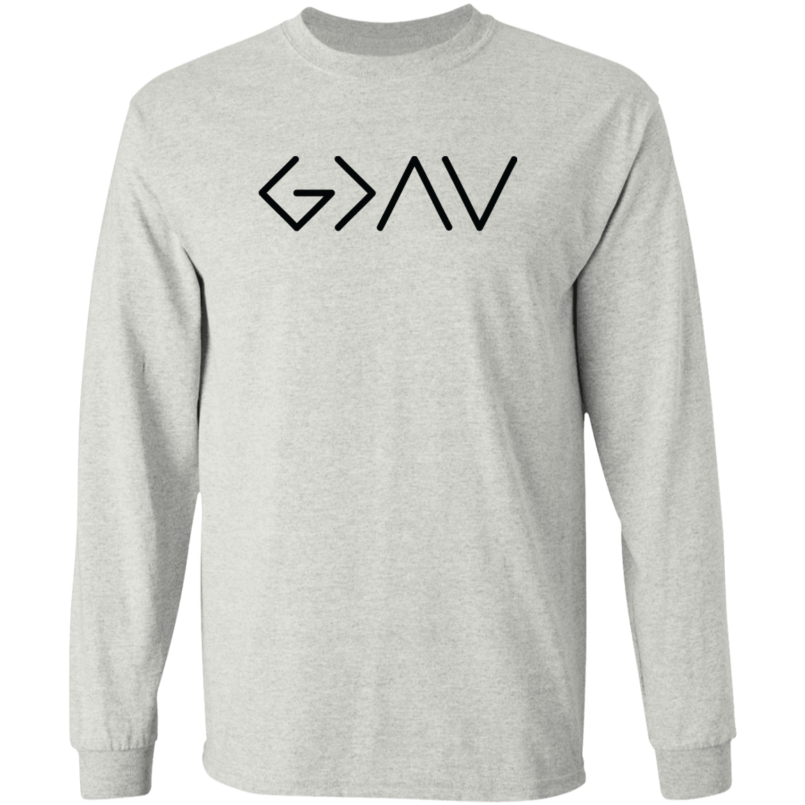 God Is Greater Than Long Sleeve Ultra Cotton T-Shirt