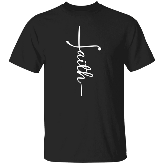 Faith (white graphic) 5.3 oz. T-Shirt