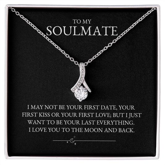 To My Soulmate | Gift for Wife, Fiance, Girlfriend | Gifts for Her | Valentine's Day Gift | Alluring Beauty Necklace