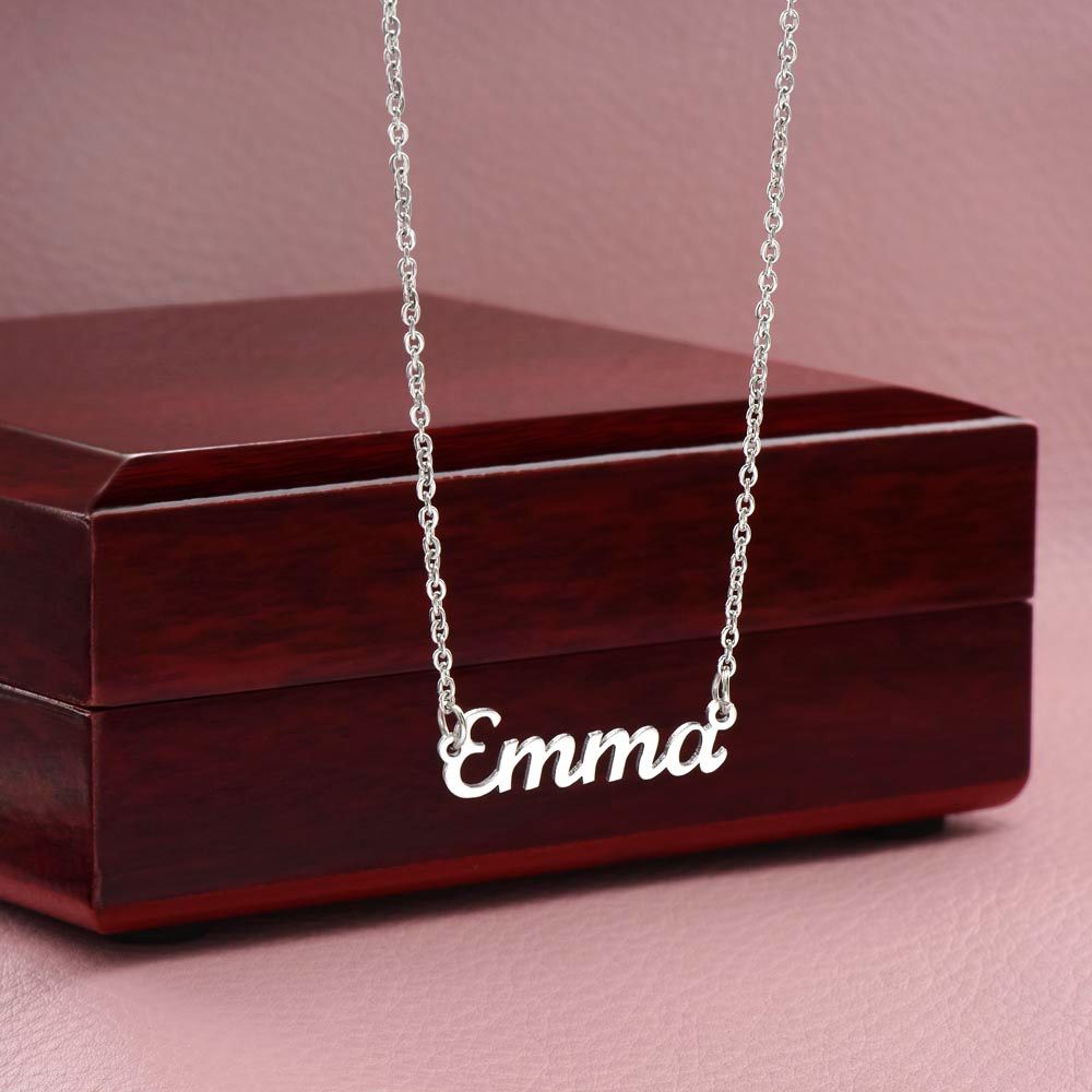 Name Necklace | Love yourself | Gift for Friend | Gift for Daughter | Gift for Granddaughter